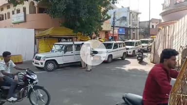 खंडवा नगर: खंडवा में आज आरएसएस का शताब्दी पथ संचलन, पुलिस अलर्ट, जगह-जगह बैरिकेडिंग और रूट निरीक्षण जारी