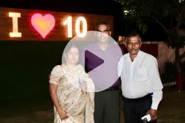 हमें गर्व है कि हम दोनों आपके माता पिता हैं। धन्य कर दिया आपने। आपकी स्वर्णिम कीर्ति हमेशा कायम रहे जिससे हम मां भारती