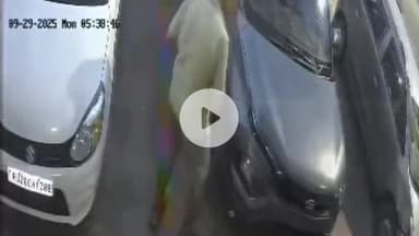 लाडपुरा: पड़ोसी ने दूसरे पड़ोसी की कार पर स्क्रेच किया, CCTV में कैद हुई घटना, सोशल मीडिया पर वायरल, पुलिस जुटी जांच में