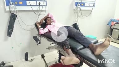 आरा: गोढ़ना रोड में टेंपो पलटने से छात्र घायल, आरा सदर अस्पताल में कराया गया भर्ती