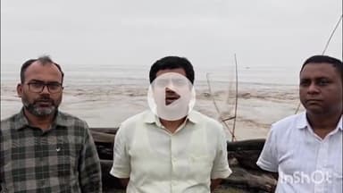 सुपौल: सुपौल में कोसी नदी का जलस्तर बढ़ने से डीएम ने तटबंध के अंदर बसे लोगों को सुरक्षित स्थान पर जाने की अपील की