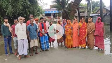 सुपौल: रामदत्तपट्टी पंचायत के वार्ड 12 में सड़क निर्माण को लेकर ग्रामीणों का प्रदर्शन, चंदा कर डलवाई मिट्टी