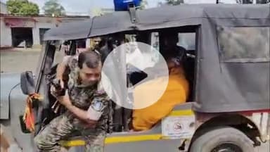 डोमचांच: नवलशाही में सड़क दुर्घटना, पति-पत्नी हुए घायल