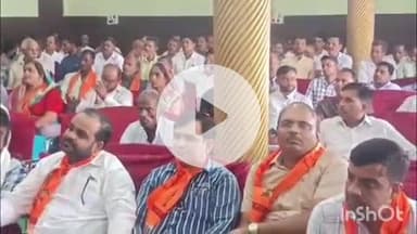 कोल: अलीगढ़ में GST कम होने पर विधानसभा सम्मेलन में शामिल हुए MLC रजनीकांत महेश्वरी, कहा- गरीबों के लिए GST में की गई छूट