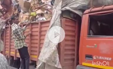 केशकाल: केशकाल घाटी के नीचे इमली मोड़ पर ओवरटेक के प्रयास में हाईवा ने मिनी ट्रक और इनोवा कार को मारी ठोकर