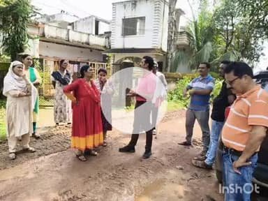 जगदलपुर: सड़क की बदहाली पर महापौर हुए गंभीर, हाउसिंग बोर्ड और पीडब्ल्यूडी अधिकारियों को मौके से किया फोन, जल्द होगी सड़क मरम्मत