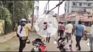 कोडरमा: झुमरी तिलैया: तिलैया थाने के पास जिओ मार्ट के डिलीवरी बॉय और ऑटो चालक में मारपीट