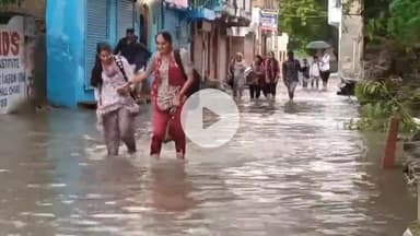 चूरू: बारिश से झारिया मोरी सहित निचले इलाकों में जलभराव, स्कूली बच्चों और परीक्षार्थियों को हुई भारी परेशानी