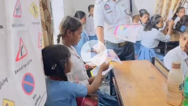 कानपुर: बिठूर के सिंहपुर में मिशन शक्ति फेस 5 के अंतर्गत राजकीय बालिका इंटर कॉलेज में जागरुकता अभियान चलाया गया