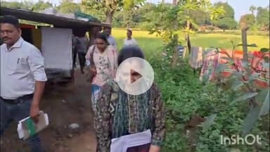 जगदलपुर: कमिश्नर बस्तर डोमन सिंह ने जगदलपुर तहसील में खरीफ फसल गिरदावरी का लिया जायजा