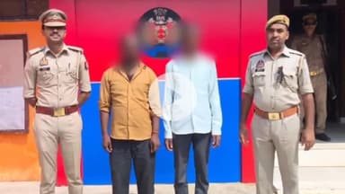 फरेंदा: बृजमनगंज पुलिस ने दो वारंटियों को उनके घर से किया गिरफ्तार