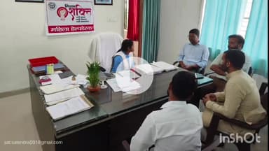 कलान: तहसील कलान की एक दिन की उप जिला अधिकारी बनीं नंदिनी, सुनीं समस्याएं