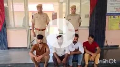 टोंक: मेहंदवास थाना पुलिस ने शांति भंग करने के आरोप में चार व्यक्तियों को किया गिरफ्तार