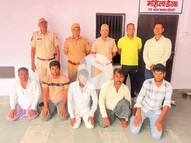 डीग: डीग पुलिस ने अपराधियों पर सख्त एक्शन लिया, जिलेभर में एरिया डॉमिनेशन अभियान में 60 अपराधी चढ़े पुलिस के हत्थे