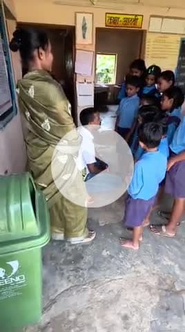 गीदम जनपद अध्यक्ष शकुंतला भास्कर, उपा. दिनेश कौशल एव जनपद सदस्य पवन कर्मा ने नागुल में स्कूल-आंगनबाड़ी का किया निरीक्षण