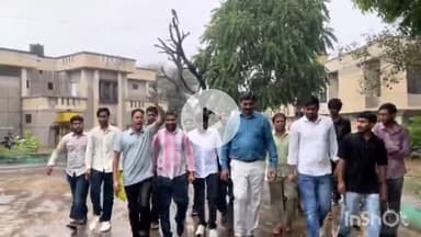 चूरू: चूरू में दवा कफ सिरप को लेकर जिला कलेक्टर के नाम दिया ज्ञापन