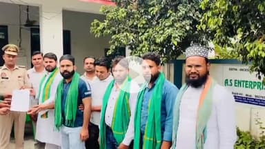 धनौरा: गजरौला पुलिस ने ए-इत्तेहाद-उल-मुस्लिमीन पार्टी के पदाधिकारी को किया नजरबंद, सौंपा ज्ञापन