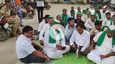 नौगावां सादात: नौगांवा तहसील पर पहुंचे भारतीय किसान यूनियन लोक शक्ति के पदाधिकारी, एसडीएम को सौंपा ज्ञापन