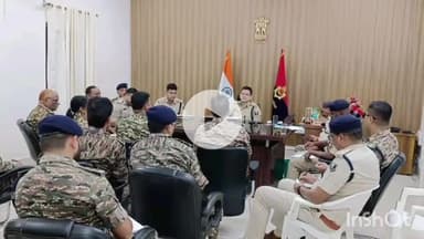 मुंगेर: बिहार विधानसभा चुनाव को लेकर पुलिस अधीक्षक ने CAPF एवं पुलिस पदाधिकारियों के साथ की बैठक