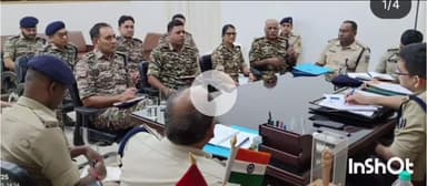 मुंगेर: विधानसभा चुनाव शांतिपूर्ण कराने के लिए पुलिस अधीक्षक ने CAPF अधिकारियों के साथ की बैठक