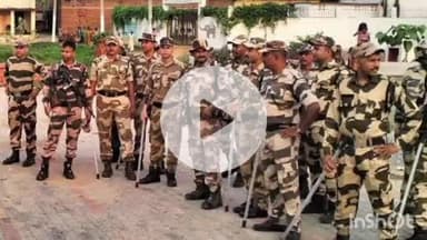 अरवल: दो विधान सभा में चुनाव कराने के लिए पहुंची केंद्रीय बल की चार कंपनी, चलाया फ्लैग मार्च