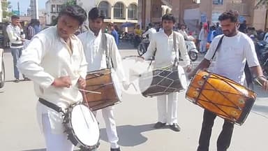 रामपुर: मंगलवार को तोपखाना से वाल्मीकि प्रकट उत्सव पर संदेश यात्रा का आयोजन किया गया