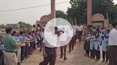 बाड़मेर: राष्ट्रीय स्वयंसेवक संघ के शताब्दी वर्ष के तहत बाड़मेर नगर की दान जी की हौदी बस्ती में विजयदशमी कार्यक्रम का आयोजन हुआ