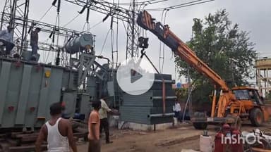 चरखी दादरी: नारनौल से च.दादरी पहुंचे हब ट्रांसफार्मर को इंस्टाल करने में जुटी बिजली निगम की टीम, कल दोपहर बाद चालू होने की संभावना
