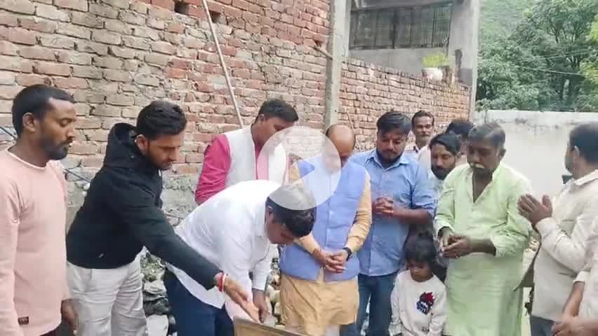 आज नगर पालिका परिषद चिन्यालीसौड़ मे बाल्मीकि बस्ती में भूमि पूजन कार्यक्रम @@@