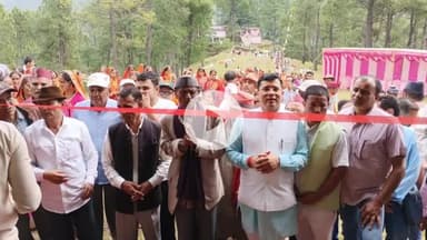 कांडा: उल्का मंदिर स्यांकोट में दो दिवसीय मेले का शुभारंभ विधायक सुरेश गढ़िया ने किया, मूलनारायण मंदिर बनलेख में भी मेला आयोजित