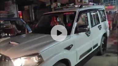 महनार: महनार में फ्लैग मार्च, प्रशासन ने कसी कमर, शांतिपूर्ण चुनाव के लिए सख्त निगरानी