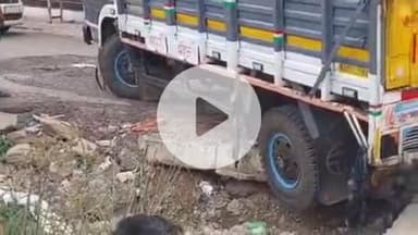 लाडपुरा: बोरखेड़ा क्षेत्र में केनाल रोड की पुलिया क्षतिग्रस्त होने से ट्रक नाले में गिरने से बचा, बड़ी दुर्घटना टली