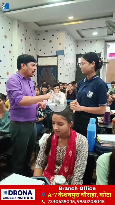 Student Review..... Drona career institute Kota