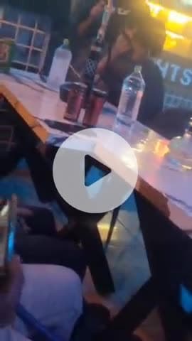 कानपुर: स्वरूप नगर के लाइट्स आउट 2.0 कैफे में बीयर और हुक्का पीते युवाओं का वीडियो हुआ वायरल