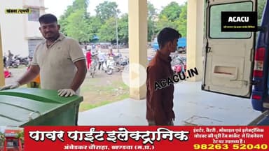 नेशनल हाईवे पर फिर हादसा. दो घायल.NHAI की एम्बुलेंस लाई जिला अस्पताल.