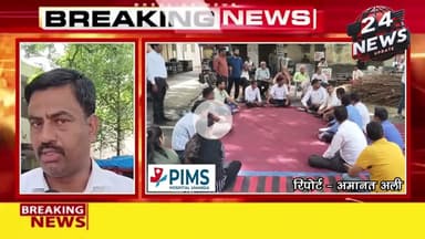 हाई कोर्ट बैंच की मांग को लेकर अधिवक्ता बैठे धरने पर