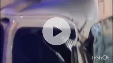 टोंक: बरौनी थाना क्षेत्र के राष्ट्रीय राजमार्ग 52 बरथल तिराहे पर भीषण सड़क हादसे में तीन लोग घायल, ट्रेलर चालक फरार