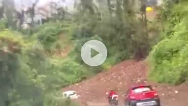 सोलन: सोलन जौणाजी के नडोह में मौत को दावत देता मलबा, विभाग की लापरवाही से क्षेत्रवासियों की जान आफत