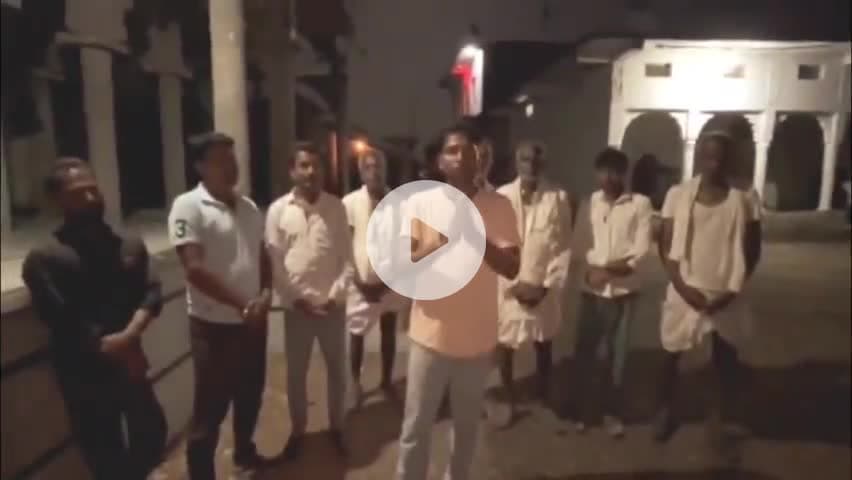 मक्सूदनगढ़: मक्सूदनगढ़ जिला मंत्री रुद्रदेव सिंह के लिए बांध में डूब में जाने वाले, किसानों ने वीडियो किया जारी
