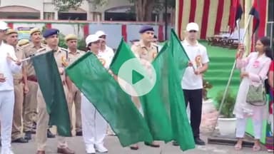 कोल: मिशन शक्ति अभियान के तहत पुलिस लाइन में वूमेन मैराथन का आयोजन किया गया, एसएसपी ने दिखाई हरी झंडी