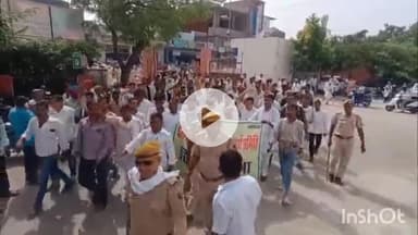 टोंक: टोंक में ईसरदा बांध के विरोध में किसानों का हल्ला बोल, जानिए कारण