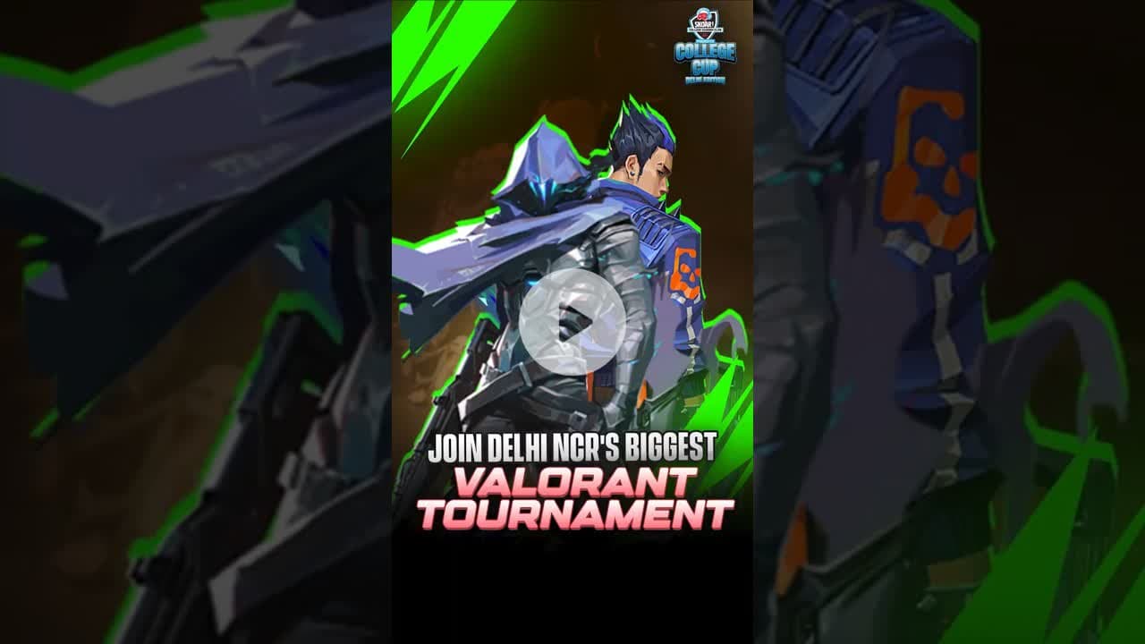 Join Delhi NCR's Biggest Valorant Tournament! 👀🔥 #valorant #valoranttournament