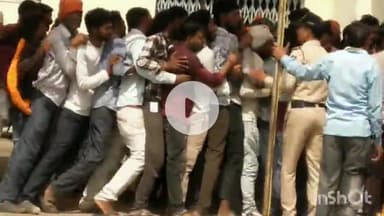 मालथोन: मालथौन में खाद के लिए हंगामा, लाइन में खड़े रहने पर भी खाद नहीं मिला तो किसानों में हुई झड़प