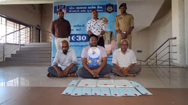 ગાંધીનગર: સાઈબર ક્રાઈમે TRAI અને પોલીસની ખોટી ઓળખ આપી 'ડિજિટલ એરેસ્ટ' કરતા, 11.42 કરોડની છેતરપિંડી આચરનાર ત્રણ ઝડપાયા