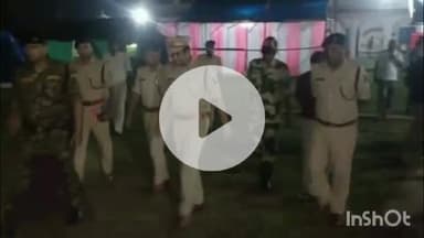 सत्तर कटैया: पुलिस अधीक्षक सहरसा ने बिहरा थाना क्षेत्र के बिशनपुर में CAPF अवसान स्थल का निरीक्षण किया