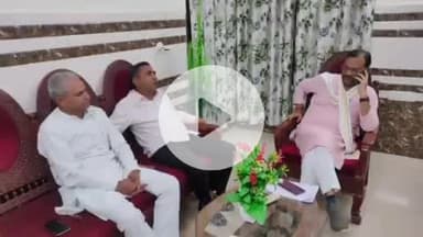 बाड़मेर: संगठन सृजन अभियान के तहत बाड़मेर-बालोतरा जिलों के पर्यवेक्षक श्री राजेश तिवारी जी ने कांग्रेस जोनों की संगठनात्मक बैठक की