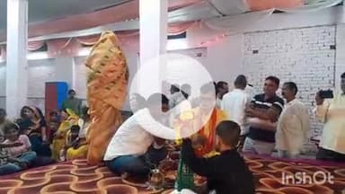 औरैया: शारदीय नवरात्र पर लोक परंपरा में रंगा शहर, धूमधाम से मनाया गया टेसू-झेझी विवाह उत्सव