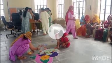 चूरू: चूरू खांसोली में सीडीपीओ ने लाभार्थियों की गोद भराई की, जागरूकता के बारे में भी बताया