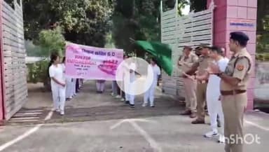 हरदोई: मिशन शक्ति के अंतर्गत महिला सुरक्षा, सम्मान एवं सशक्तिकरण के लिए हुई मैराथन दौड़ को एसपी ने किया रवाना