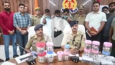 औरैया: ज्वैलर्स की दुकान में चोरी करने वाले गिरोह के सदस्यों को गिरफ्तार, ढाई लाख का माल व अवैध हथियार बरामद